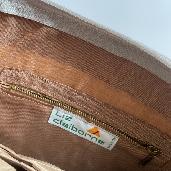 Vintage Liz Claiborne Straw/Jute Multi-use Pouch - Picture 3 of 5